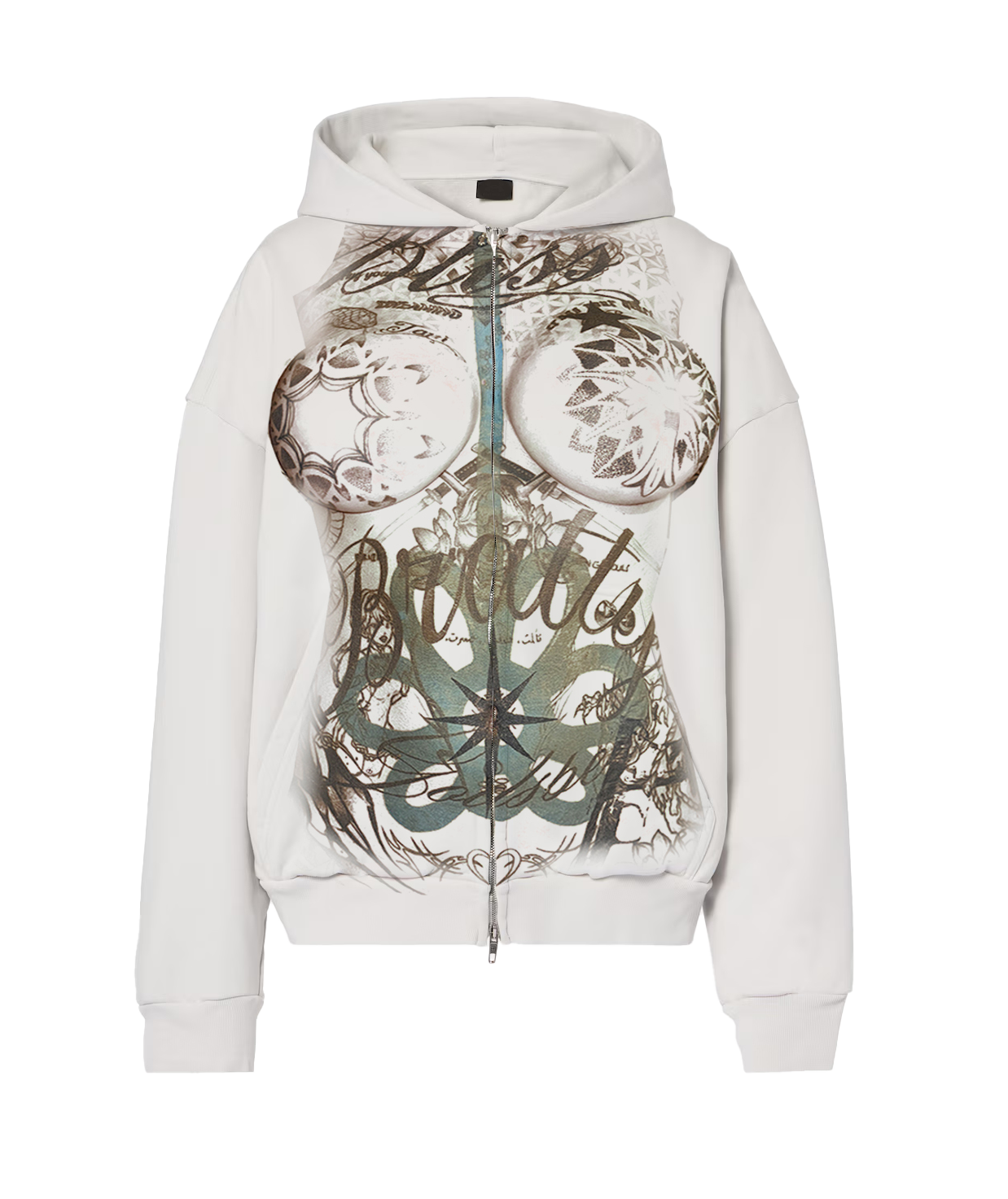 COCO SKIN ZIP HOODIE